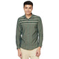 Fabindia MenS Solids Slim Shirt_Light Green L