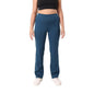 BlissClub Women The Ultimate High Rise Straight Pants|Trousers for Women|Straight Fit|Pintuck Design|Polyester,Blue