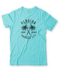 ADRO Florida Paradise Life Mens Printed T-Shirt (XL, Mint)
