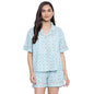 Fabindia Women Cotton Printed Set Blue_L