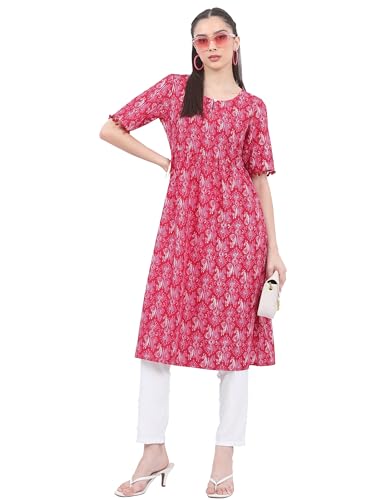 Ketch Women Regular Fit Short Sleeve Kurta