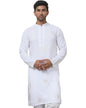 Jompers Mens Embroidered Viscose Rayon Straight Kurta