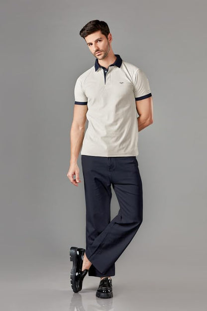 BE ACTIVE Mens Casual Polo Tshirt with Contrast Collar|| Tshirt for Men || Tshirt for Men Stylish || Tshirt for Men Polo (PTP00