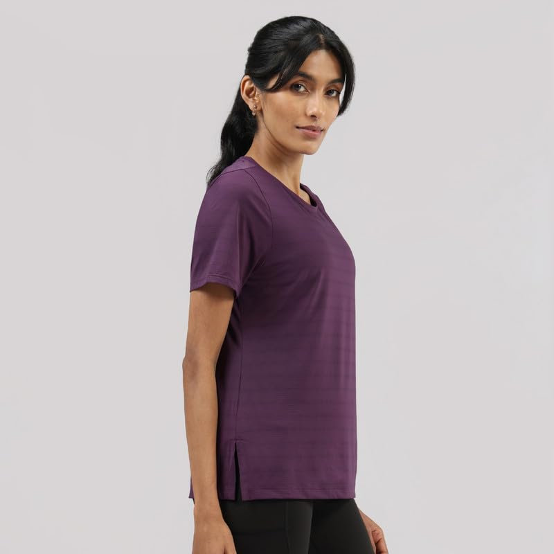 BlissClub Most Breathable - Slit Top, Breathable Comfort Through Tough Moves,Breathable mesh Fabric,Lightweight,Side Slits for C