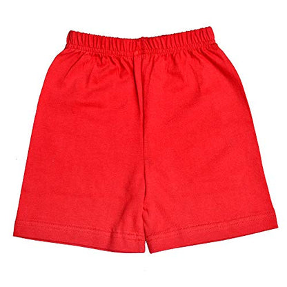 T2F Boys Printed Cotton Regular Fit Shorts(Pack of 5) Multicolour