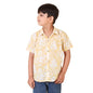 Fabindia BoyS Printed Regular Fit Shirt (1036738Yellow_Yellow
