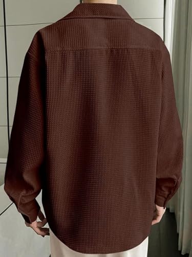 Leriya Fashion WomenS Regular Fit Shirt (Lf-Ms-6134_Brown