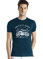 ADRO Men's Regular Fit T-Shirt (RNR-M-AME-SB-XXL_Blue_XX-Large)