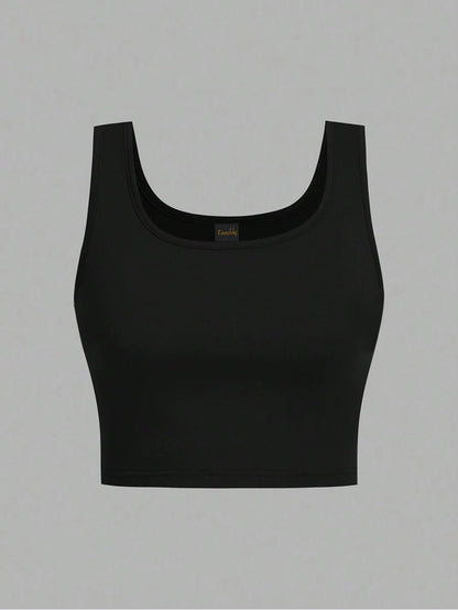 Toochki Top for Women | Lycra Top for Women | Crop Top for Women | Black White Beige Top for Women | Short Top for Women | Weste