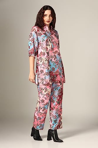 Greciilooks Co-Ord Set For Women || Night Suit For Women || Comfortable Lounge Wear || Sleep Wear || Long Top & Pyjama Night Sui