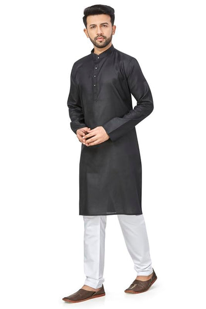 Be Active MenS Cotton Regular Shirt (N2-Rfsk0001-Set_Black