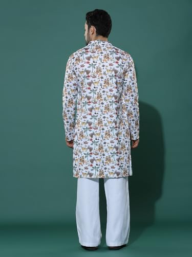 Greciilooks Kurta For Men | Kurta Set For Men | Kurta Pyjama Set For Men | Kurta Set For Men Kurta For Men With Sequin Embroider