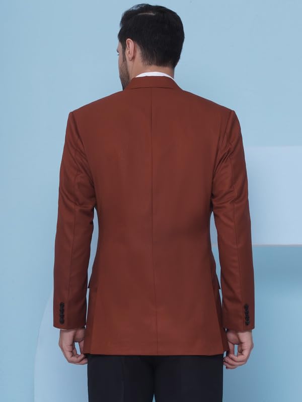 Favoroski Tuxedo Formal Blazers For Men With 2 Pockets | Rayon Slim Fit Single Breasted Blazer | Semi Ethnic Wear Tuxedos | Soli