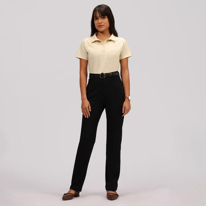 BlissClub Womens AM:PM Air Straight Pants - Cotton