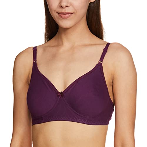 Clovia T-Shirt Bra (Br0184P12_Purple_32B)