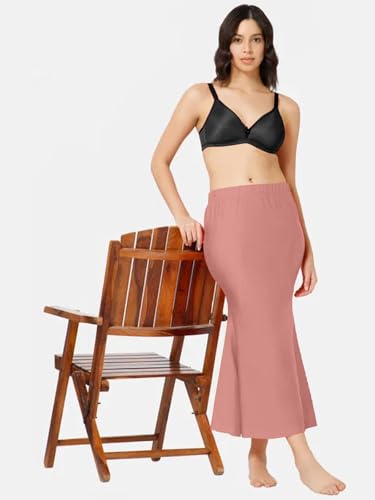Selvia Spandex Western Skirt Dusty Pink
