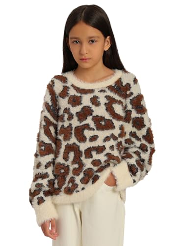 Vero Moda Girl Regular Fit Brown Pullover Sweater