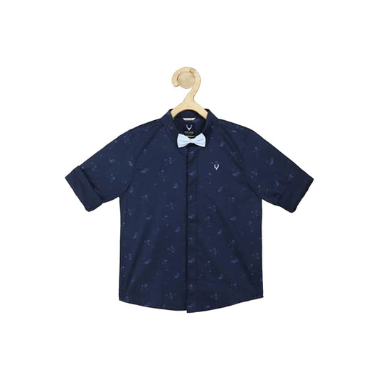 Allen Solly Boys Regular Fit Printed Casual Cotton T-Shirt