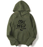 ADRO Stay Wild Design Printed Hoodies/Sweatshirts for Men & Women (H20-M-SWW-OL_Olive_XL)
