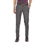 Turtle Men Terry Rayon Grey Solid Slim Fit Formal Trouser
