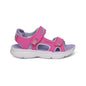 Skechers Girls Flex Splash Vibrant Vegan Lightweight Cushioned Comfort Midsole Sandals & Floaters