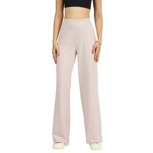 Work-to-Wine Twill Wide Dart Pants | Insanely Breathable | Elasticated Waistband | 2 Pockets | Mock Fly | Wide Silhouette | Styl