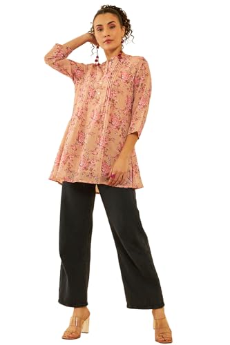 Soch Womens Regular Tunic (FWS4TU30071A_Beige