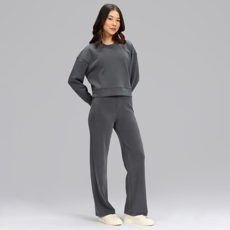 BlissClub BareButter Pullover, Drop Shoulder, Relaxed fit, Marshmallow Comfort, Super Soft, Round Neck
