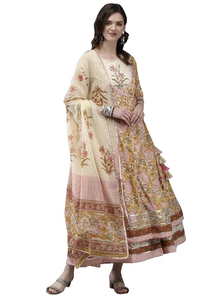 ishin Women's Cotton Kurta