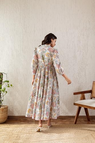 GRECIILOOKS Dress for Women Stylish | One Piece Dress for Women Long | Women Dress | Long Dress for Women | Maxi Dress for Women