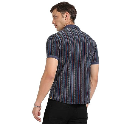 Campus Sutra Mens Regular Fit Shirt (CBSCSUM23_CSMSSRT5651_Multicolour