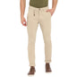 Turtle Men Off White Solid Narrow Fit Trousers