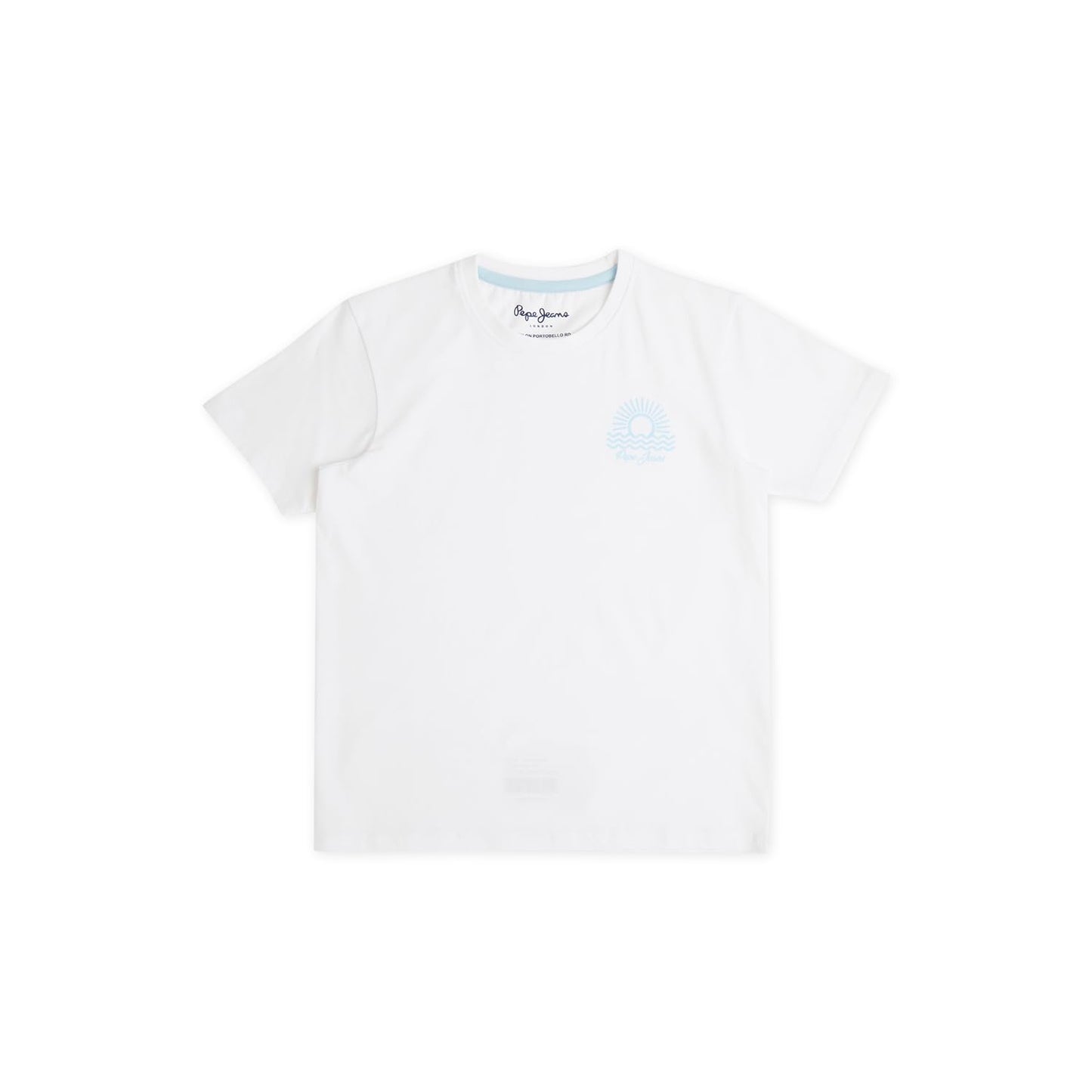 Pepe Jeans BoyS Regular Fit T-Shirt (Pb503872_White