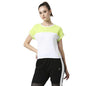 Pepe Jeans Block Regular Neck Cotton WomenS T-Shirt (White,Small)
