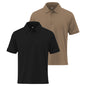 Nobero MenS Solid Regular Fit Polo Shirt (1M-Twpo-R0002-Bl_Black / Latte