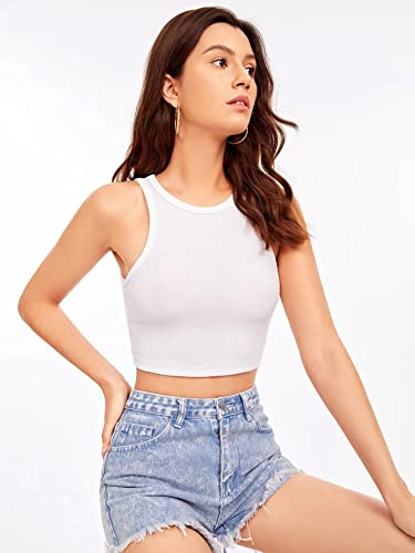 Greciilooks WomenS Ribbed Collared Spaghetti Half Sleeve Crop Tops For GirlS | Cardigan Plus Size Jeans Short Top For Women (M