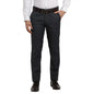 Turtle Men Terry Rayon Grey Solid Narrow Fit Formal Trouser