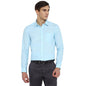 Turtle Men Cotton Slim Fit Formal Shirts LightBlue