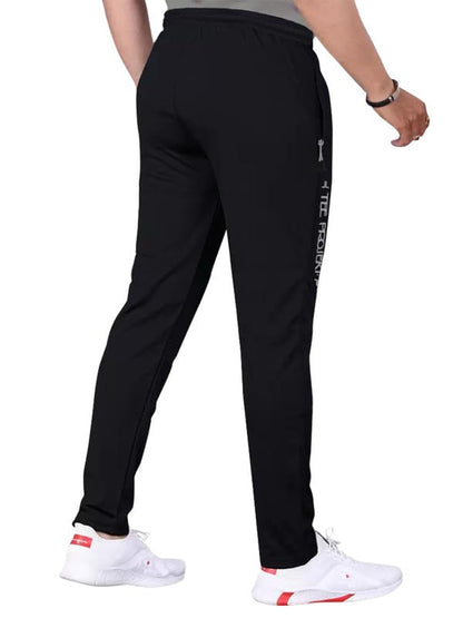 Tee Projekt Lycra Soild with Pocket Track Pant for Men Suitable Jogger Gym Wear, Dancing, Running, Yoga |Fit Type: Regular Fit,