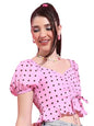 Ketch WomenS Regular Fit Tops (Khtp000327_Pink/Brown