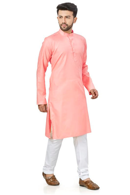 Be Active MenS Cotton Regular Shirt (N2-Rfsk0001-Set_Baby Pink
