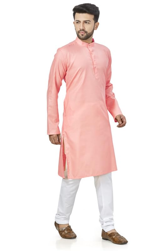 Be Active MenS Traditional Solid Full Sleeves Kurta || Cotton Kurta For Men || Men Kurta For Wedding || Kurta For Men (N-Rfsk00