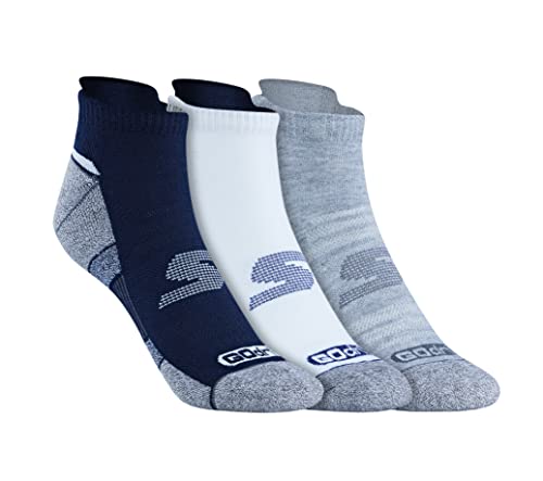 Skechers Men Pack Of 3 1 2 Terry Low Cut Socks