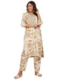 Varanga Women Round Neck Bold Print Co Ord Set