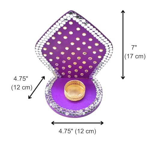 Deepjyoti Diya - Purple