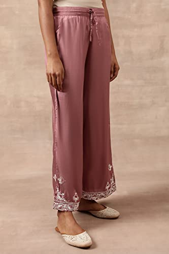 Folksong Strechable Parallel Pants For Women | Trousers For Women | W For Woman