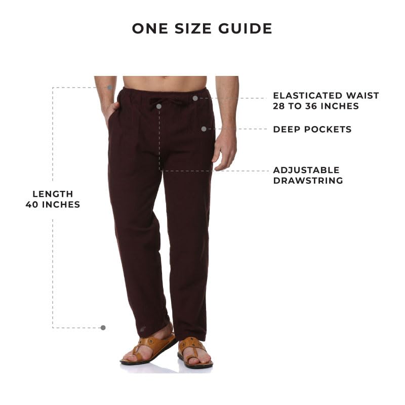 Digital Shopee Men'S Eco-Friendly Cotton Pyjama Pack Of 2