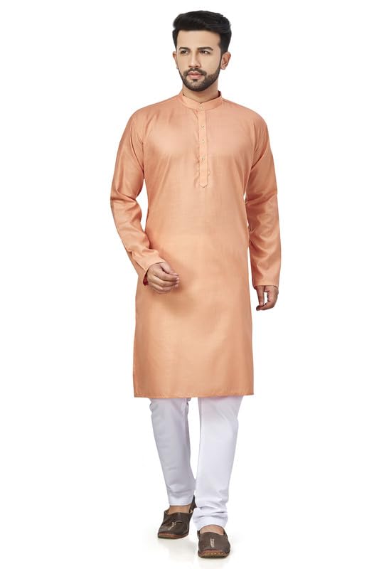 Be Active MenS Solid Cotton Blend Kurta Set || Men Kurta Pajama || Men Kurta Pajama Set || Kurta Pajama For Men (N-Rfsk0001 35