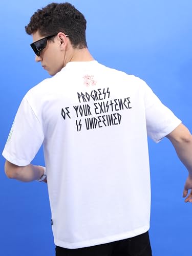 Ketch Oversized Fit Unisex T-Shirt (Khts000774_White1