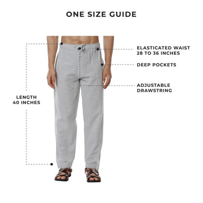 Digital Shopee Men'S Eco-Friendly Cotton Pyjama Pack Of 2